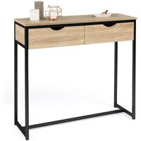 Konsole mit 2 Schubladen detroit Industriedesign Konsole mit 2 Schubladen detroit Industriedesign von IDMARKET