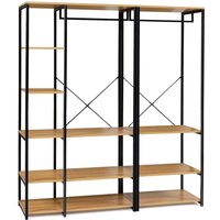 Modularer begehbarer Kleiderschrank xxl b. 150 cm detroit Industriedesign Modularer begehbarer Kleiderschrank xxl b. 150 cm detroit Industriedesign von IDMARKET