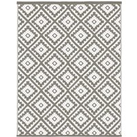 Idmarket - Outdoor-Teppich bahamas taupe 270 x 370 cm von IDMARKET