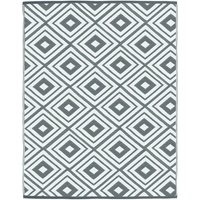 Idmarket - Outdoor-Teppich elma grau 270 x 370 cm Idmarket - Outdoor-Teppich elma grau 270 x 370 cm von IDMARKET