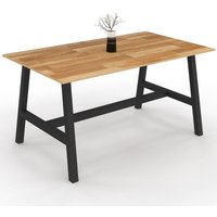 Rechteckiger Esstisch MADELEINE 6 Personen Holz und Metall 160 cm Rechteckiger Esstisch MADELEINE 6 Personen Holz und Metall 160 cm von IDMARKET