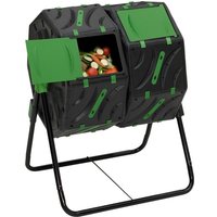 Rotierender Doppelbehälter Kompostbehälter 140L von IDMARKET
