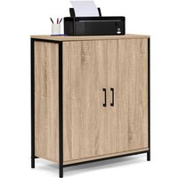 Unterschrank DETROIT 2 Türen Industriedesign von IDMARKET