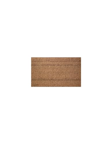 IDMAT Teppich Kokosfaser, Natur, gelockt, 45 x 75 cm von IDMAT