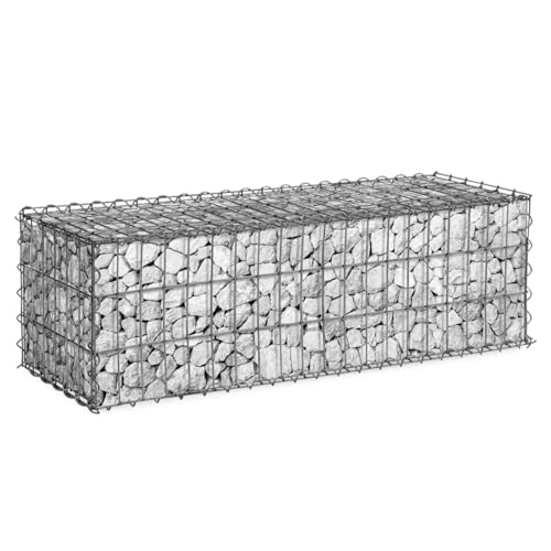 IDMarket - 2er Set Gabionen Steingabionen 100x30x30cm IDMarket - 2er Set Gabionen Steingabionen 100x30x30cm von IDMarket