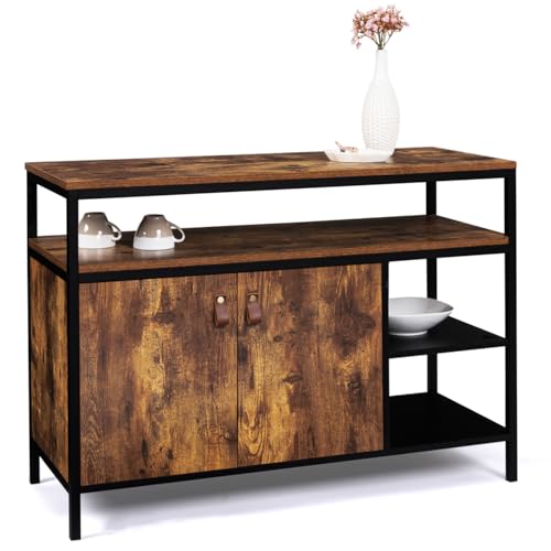 IDMarket - Anrichte niedrig, 2 Türen, 100 cm, Chicago, Industriedesign IDMarket - Anrichte niedrig, 2 Türen, 100 cm, Chicago, Industriedesign von IDMarket