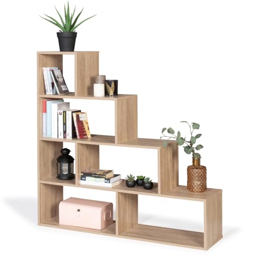 IDMarket - Bücherregal Lina aus Buchenholz von IDMarket