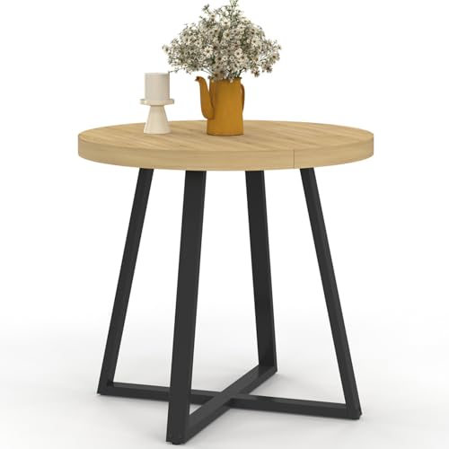IDMarket - Esstisch, rund, Selma, 4 Personen, Holz und Schwarz, 80 cm IDMarket - Esstisch, rund, Selma, 4 Personen, Holz und Schwarz, 80 cm von IDMarket