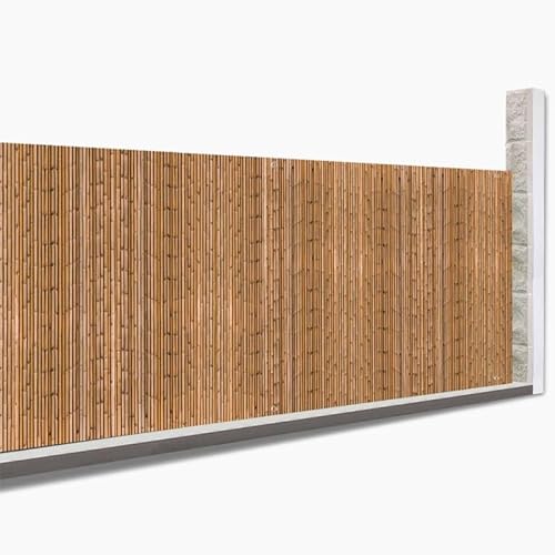 IDMarket - Sichtschutz, blickdicht, 1,8 x 10 m, Bambus, 160 g/m² von IDMarket