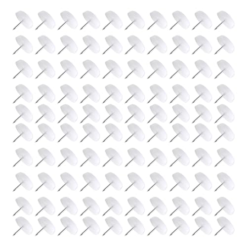 100 Möbelstücke Fußnägel, Plastikfußnägel, Pads Gegen Schlittenstuhl, Möbelzubehör, Geeignet Für Schränke, Tische Und Sofas. von IDNVFY
