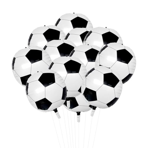 IDNVFY 12 Fußballballons, Aluminium -Filmballons, Party -Dekorationsballons, Party -Event -Requisiten, Football Party Decoration Supplies. IDNVFY 12 Fußballballons, Aluminium -Filmballons, Party -Dekorationsballons, Party -Event -Requisiten, Football Party Decoration Supplies. von IDNVFY
