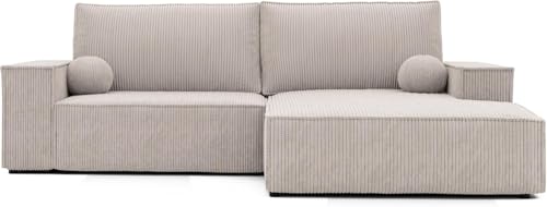 IDOHOME Sofa mit Schlaffunktion 294x185 - Ecksofa mit Schlaffunktion und Bettkasten - Schlafsofa mit Bettkasten - Sofa 3 Sitzer - Couch Rechts von IDOHOME