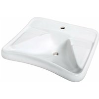 Idral Rubinetteria - Ergonomischer Keramik-Waschtisch der Serie easy Idral 10192 Weiß - Keramik von IDRAL RUBINETTERIA