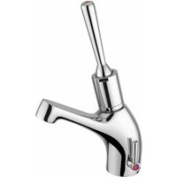 Zeitgesteuerter Waschtischmischer mit Antischraubhebel Idral Classic 08013A Chrom von IDRAL