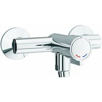 Selbstschließender Becken-/Spülenmischer mit Wandmontage Idral Minimal 08136 Chrom von IDRAL