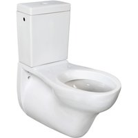 Wandhängendes weißes Keramik-Block-WC Serie easy Idral 10286 Weiß - Keramik Wandhängendes weißes Keramik-Block-WC Serie easy Idral 10286 Weiß - Keramik von IDRAL