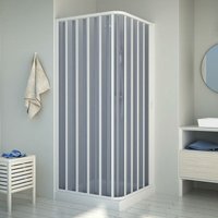 Idralite - Duschkabine in pvc Faltduschkabine h 185 mod. Energy Seitlich 70x80 cm von FORTE