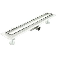 Duschrinne ebenerdig befliesbar aus Inox Edelstahl Tile 110 cm von IDRALITE