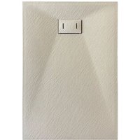 Duschtasse taupe Stein-effekt mod. Strong 80x140 cm von LANERI