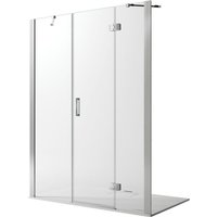 Duschtür Duschkabine schwenkbar h 190 Klarglas mit anti-kalk mod. Flip Anta + Fisso 160 cm Duschtür Duschkabine schwenkbar h 190 Klarglas mit anti-kalk mod. Flip Anta + Fisso 160 cm von IDRALITE