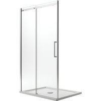 Duschtür mit easy-clean h 200 mod. Prime 100 cm klarglas 8 mm Ausführung links von IDRALITE