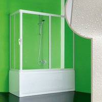 Idralite - Acryl Badewannenaufsatz h 150 mod. Nettuno 80x160 cm mit zentraler Öffnung von FORTE