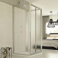 Duschkabine 3-seitig mit Falttür Strukturglas h 198 mod. Urban Trio 90x70x90 cm Duschkabine 3-seitig mit Falttür Strukturglas h 198 mod. Urban Trio 90x70x90 cm von IDRALITE