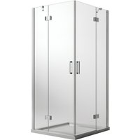 Idralite - Duschkabine schwenkbare Öffnung Klarglas mit anti-kalk h 190 mod. Flip Anta + Anta 70x75 cm Idralite - Duschkabine schwenkbare Öffnung Klarglas mit anti-kalk h 190 mod. Flip Anta + Anta 70x75 cm von IDRALITE