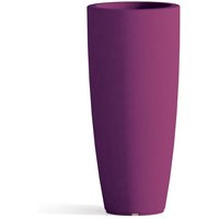 Tekcnoplast - Harz-Blumentopf rund h 70 mod. Agave Violett von TEKCNOPLAST
