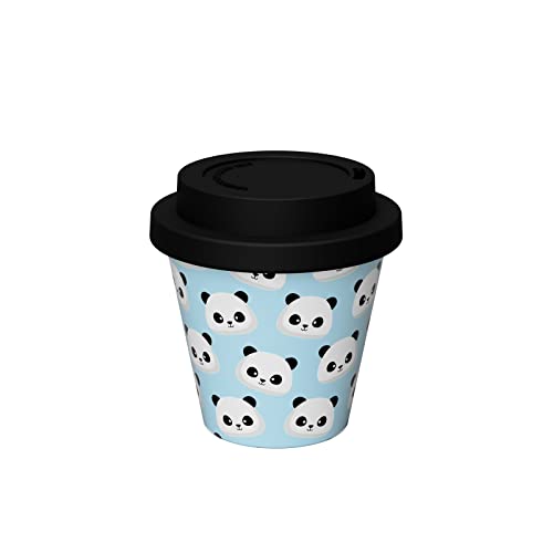 IDRINK® - Mini-Tasse aus RPET PANDA 90 ml von IDRINK