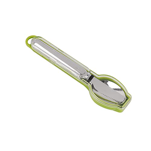 I-TOTAL On The Go Besteckkasten mit Besteckset (GREEN) von I-TOTAL