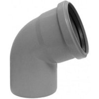 Hydro-bric 67 grad biegung 40mm durchmesser grau - n1736 a67 von IDRO BRIC