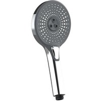 Schwarz-chrome Handbrause mit 3 Düsen – Vortex-Serie von IDRO BRIC