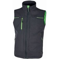 U-power - Saturn U-4 stretch Stretch-Arbeitsweste - xl - Grau / Grün U-power - Saturn U-4 stretch Stretch-Arbeitsweste - xl - Grau / Grün von Rode