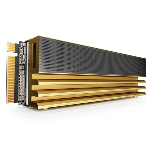 iDsonix NVMe M.2 SSD mit Kühlkörper, 1TB, PCIe 4.0, Lesen 7300MB/s, Schreiben 5000MB/s, Interne SSD für Desktop PC-Gaming und Videobearbeitung iDsonix NVMe M.2 SSD mit Kühlkörper, 1TB, PCIe 4.0, Lesen 7300MB/s, Schreiben 5000MB/s, Interne SSD für Desktop PC-Gaming und Videobearbeitung von IDSONIX SMART INTERACTIVE