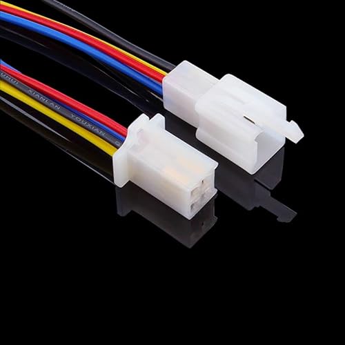 1 Kit 4 Pin Way Electrical Wire Connector Set auto connectors with cable/total length 21CM von IDUTQUMW