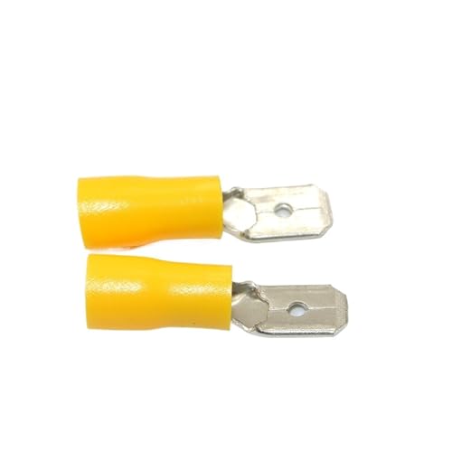 1000pcs FDD5.5-250 Yellow 12-10AWG Insulated 6.3mm 1/4" Male Spade Crimp Terminal Cable Wire Connectors 1000pcs FDD5.5-250 Yellow 12-10AWG Insulated 6.3mm 1/4" Male Spade Crimp Terminal Cable Wire Connectors von IDUTQUMW
