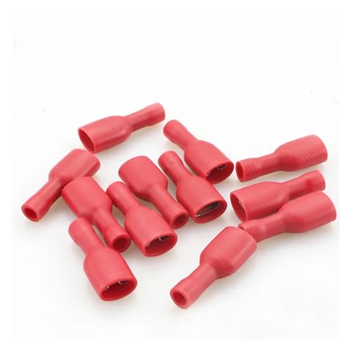 1000x FDFD1.25-187 Red 4.8mm Fully Insulated Female Spade Electrical Connector Crimp Terminals 1000x FDFD1.25-187 Red 4.8mm Fully Insulated Female Spade Electrical Connector Crimp Terminals von IDUTQUMW