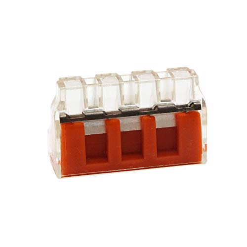 100pcs 4-pin type push wire quick connector for 0.75~6.0mm cable terminal block PCT-104D 773-174 100pcs 4-pin type push wire quick connector for 0.75~6.0mm cable terminal block PCT-104D 773-174 von IDUTQUMW