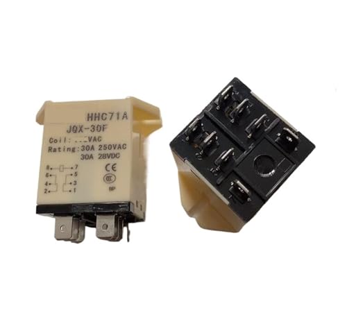 1pc AC220V Coil 30A 250V AC 5 Terminals Power Relay JQX-30F von IDUTQUMW