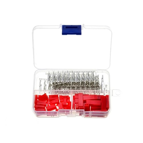 260Pcs Wire Cable Jumper Male/Female Pin Connectors PCB Headers Housing Terminals & Color Flat Ribbon IDC Cable Kit von IDUTQUMW