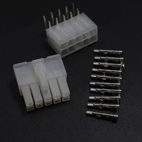 2set 5557 5569 10P Wiring Terminal Electrical Connector Kit 4.2mm 2x5P Bent Pin jack von IDUTQUMW