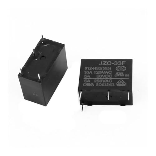 50PCS/lot Power relays HF33F JZC-33F-012-HS3 12V 5A 250VAC 4PIN relay 50PCS/lot Power relays HF33F JZC-33F-012-HS3 12V 5A 250VAC 4PIN relay von IDUTQUMW