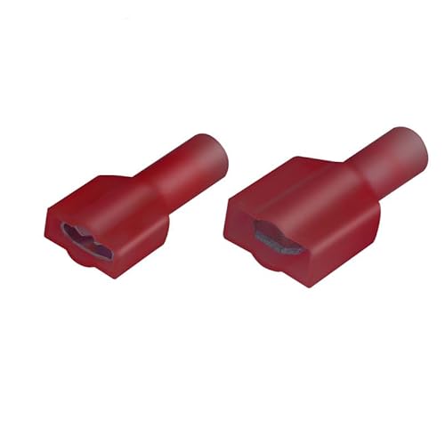 50Pcs MDFNY1.25-250 MDFNY1-250 brass Female Insulated Spade joint Cable Wire Connector 0.5-1.5mm2 22-16AWG von IDUTQUMW
