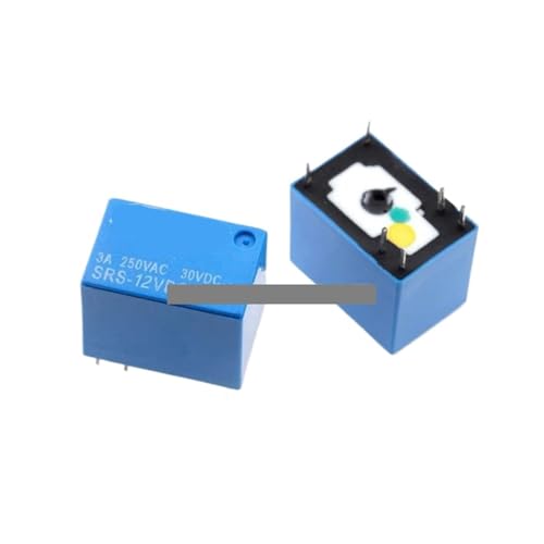 5Pcs Relay SRS-12VDC-SH 6Pin 3A 12V von IDUTQUMW