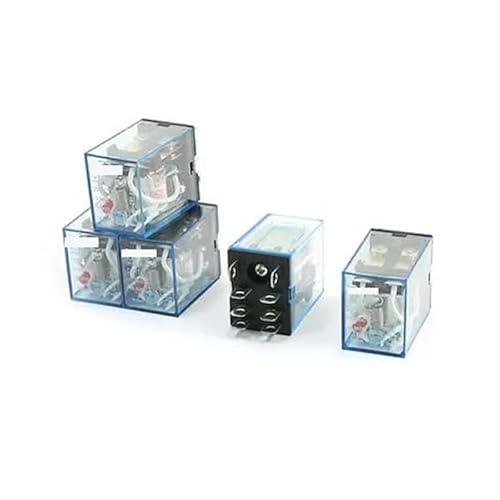 5pcs Red LED Indicator Light AC 220/240V Power Relay DPDT 2NO 2NC HH62P von IDUTQUMW