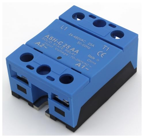 ASH-C-25AA single phase AC to AC 25A 24-480VAC solid state relay 25AA SSR von IDUTQUMW