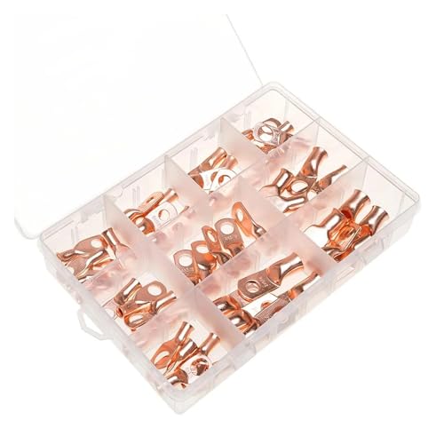 Box-packed 50Pcs SC Copper Ring Lug Terminals Wire Automotive Crimp Welding Connectors Assortment Box-packed 50Pcs SC Copper Ring Lug Terminals Wire Automotive Crimp Welding Connectors Assortment von IDUTQUMW