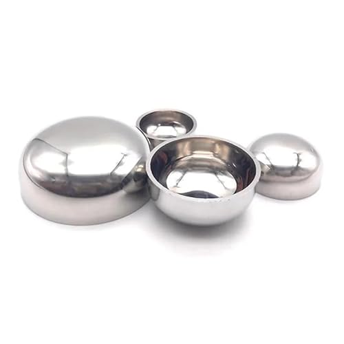 IDUTQUMW 1pc 304 Stainless Steel Welded End Cap Fittings OD63mm Fit OD2.5inch von IDUTQUMW