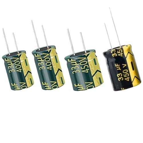 IDUTQUMW 33UF High Frequency Electrolytic Capacitor 450V 16X20 5pcs von IDUTQUMW
